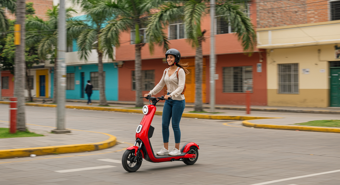 Scooter en San Isidro